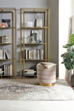 Bizzotto - SET2 POUF CONTENITORE DARINA BEIGE - immagine 5