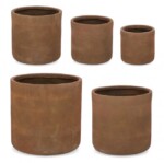 Bizzotto - SET5 P.VASO RIGO CIL RUSTY