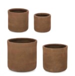 Bizzotto - SET4 P.VASO RIGO CIL RUSTY