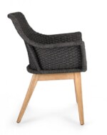 Homemotion - SEDIA C-BR C-C ALLISON ANTRACITE - immagine 5