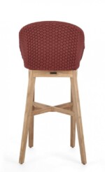 Homemotion - SGABELLO BAR C-C COACHELLA SCARLET - immagine 4