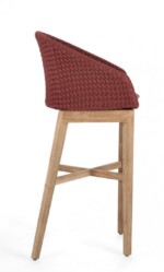 Homemotion - SGABELLO BAR C-C COACHELLA SCARLET - immagine 5