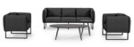 Homemotion - DIVANO 3P C-C PIXEL ANTRACITE - immagine 5
