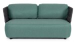 Homemotion - DIVANO 2P C-C PALMER ANTRACITE/JADE - immagine 3