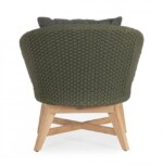 Homemotion - POLTRONA C-C COACHELLA VERDE - immagine 4