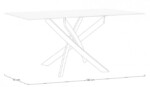 Bizzotto - PIANO RETT TAVOLO GEORGE BIANCO 160X90 - immagine 2