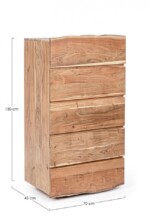 Homemotion - CASSETTIERA 5C ARON - immagine 2