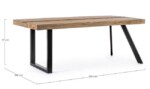 Homemotion - TAVOLO MANCHESTER 200X100 - immagine 2
