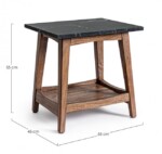 Bizzotto - TAVOLINO PUEBLO RETT 55X45 - immagine 2