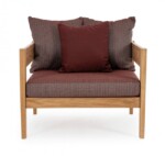 Homemotion - POLTRONA C-C KOBO WINE - FSC - immagine 3