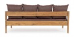 Homemotion - DIVANO 3P C-C KOBO WINE - FSC - immagine 4