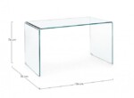 Bizzotto - SCRIVANIA IRIDE 126X70 - immagine 2
