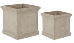 Bizzotto - SET2 P.VASO CEMENT QU SABBIA