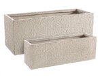 Bizzotto - SET2 P.VASO ROCCIA RETT BASSO SABBIA - immagine 2