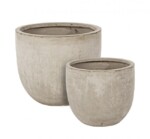 Bizzotto - SET2 P.VASO CEMENT TO BASSO SABBIA - immagine 2