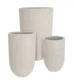 Bizzotto - SET3 P.VASO BRUSH ALTO BEIGE - immagine 2