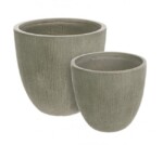 Bizzotto - SET2 P.VASO BRUSH BASSO SALVIA - immagine 2