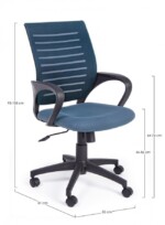Yes - SEDIA UFF. C-BR MARION BLU - immagine 2