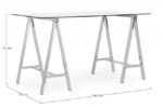 Yes - SCRIVANIA ALCHIMIA CROMO 140X70 - immagine 2