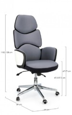 Yes - POLTRONA UFF. ARMSTRONG GRIGIO SCURO - immagine 2