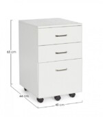 Yes - CASSETTIERA NADIR 3C FRASSINO BIANCO - immagine 2