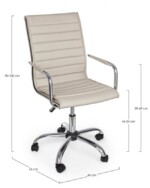 Yes - POLTRONA UFFICIO C-BR PERTH TORTORA - immagine 2