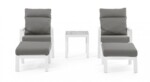 Bizzotto - TAVOLINO KLEDI 50X50 BIANCO JX11 - immagine 4