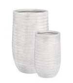 Bizzotto - SET2 P.VASO TRESSAGE TO ALTO BIANCO - immagine 2