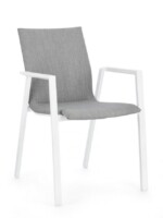 Bizzotto - SEDIA C-BR ODEON BIA-GRIGIO JX11