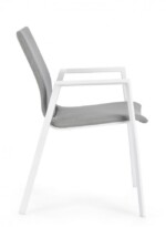 Bizzotto - SEDIA C-BR ODEON BIA-GRIGIO JX11 - immagine 5