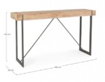 Bizzotto - TAVOLO BAR GARRETT 200X50 - immagine 2