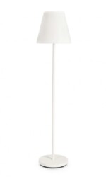 Bizzotto - PIANTANA SOLAR LED SPEAKER PE BIANC H150