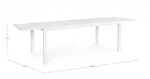 Yes - TAVOLO ALL.HILDE 200-300X100 BIANCO LD30 - immagine 3