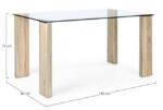 Yes - TAVOLO NEW ARLEY NATURE 140X80 - immagine 2