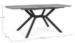 Yes - TAVOLO ALL. DOMINIK 140/180X90 - immagine 4