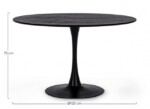 Yes - TAVOLO BLOOM NERO D120 - immagine 2