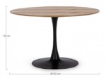 Yes - TAVOLO BLOOM TOP VENEER D120 - immagine 2