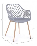 Yes - SEDIA OPTIK GRIGIO - immagine 2