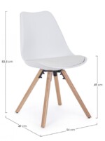 Yes - SEDIA NEW TREND BIANCO - immagine 2