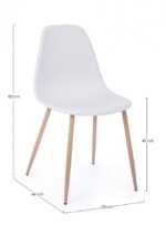 Yes - SEDIA MANDY BIANCO - immagine 2