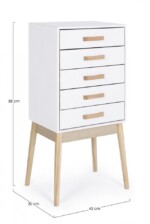 Yes - CASSETTIERA 5C ORDINARY BIANCO - immagine 2