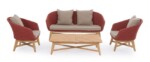Homemotion - DIVANO 2P C-C COACHELLA SCARLET - immagine 5