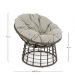 Yes - POLTRONA C-C MOLLY GRIGIO - immagine 2