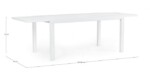 Yes - TAVOLO ALL.HILDE 160-240X90 BIANCO LD30 - immagine 3