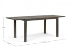 Yes - TAVOLO ALL.HILDE 140-210X77 COFFEE YK14 - immagine 3