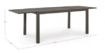 Yes - TAVOLO ALL.HILDE 160-240X90 COFFEE YK14 - immagine 3