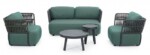 Homemotion - DIVANO 2P C-C PALMER ANTRACITE/JADE - immagine 5