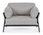 Homemotion - POLTRONA C-C PARDIS ANTR QS22/GRAPHITE - immagine 3