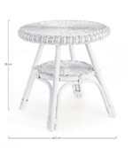 Yes - TAVOLINO ALLISS BIANCO - immagine 2