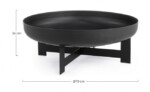 Yes - BRACIERE EFESTO TO NERO D70X26H - immagine 2